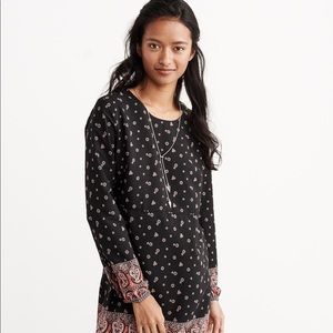 A&F long sleeved boho dress. New without tag.